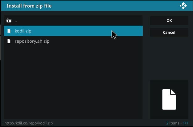 navi-x install zip file kodi