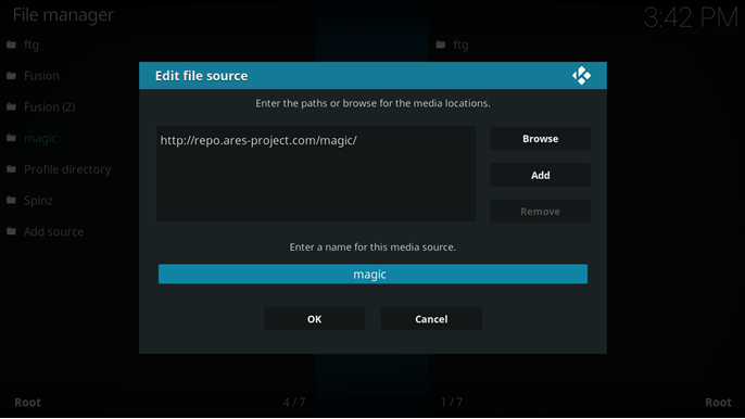 fire tv kodi ares project