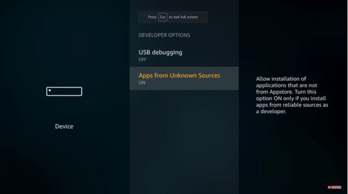 how to update kodi on fire tv