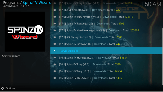 how to install spinz tv kodi jarvis version 16