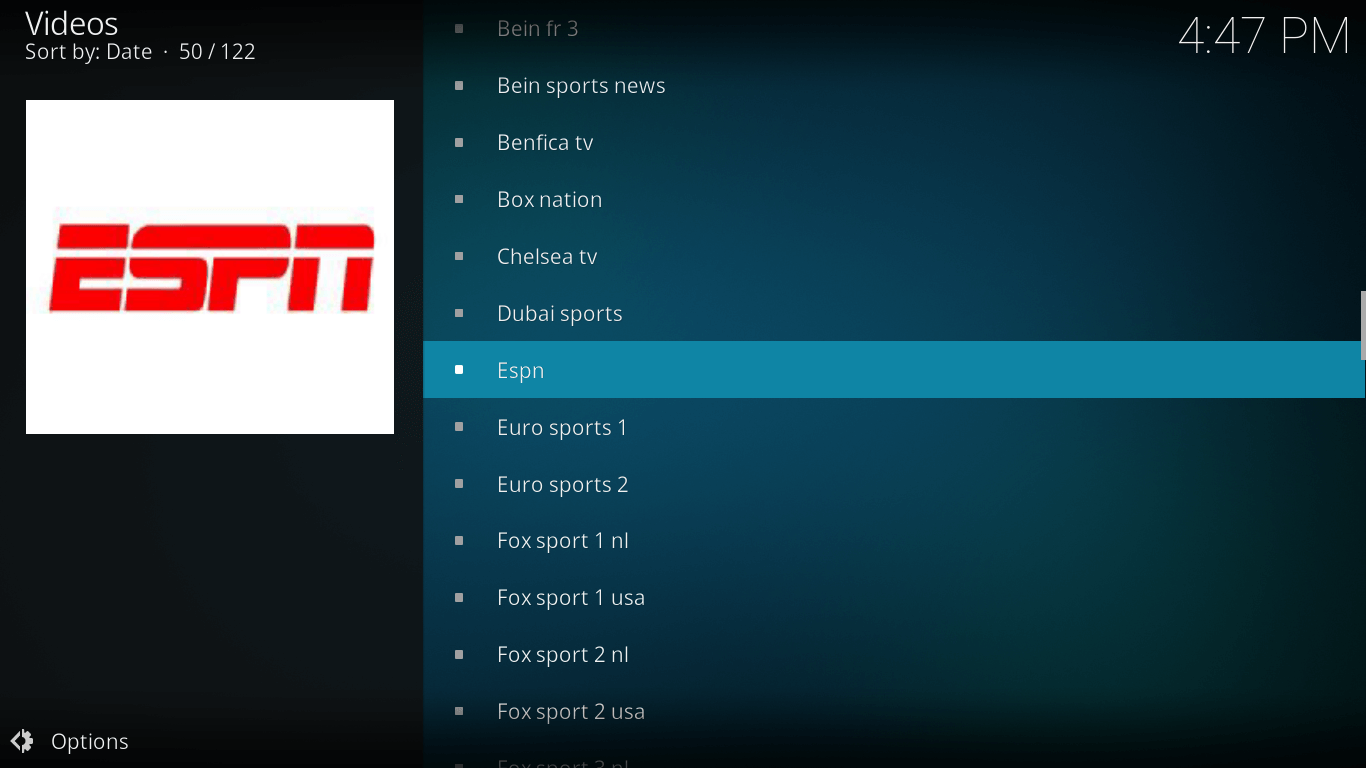 How to Add Zem TV ESPN Sports Channels on kodi