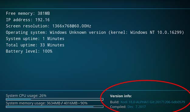 kodi v18 windows 64 bit download