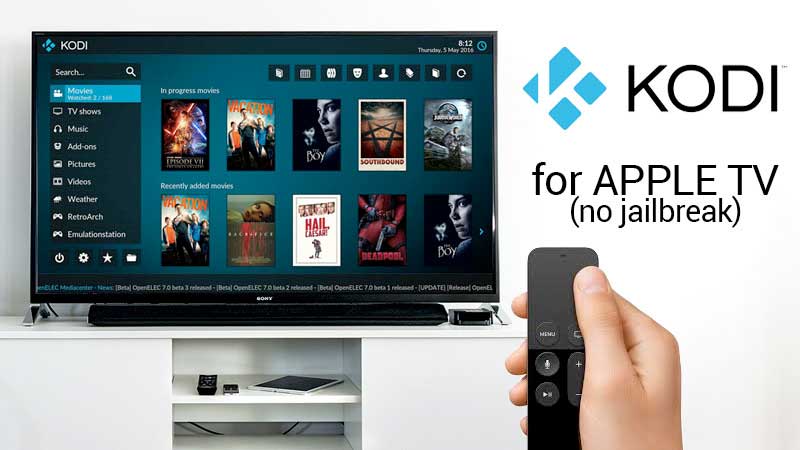 Maladroit ciffer Badekar How to Install KODI on Apple TV 4 and 2- 8 Easy Steps