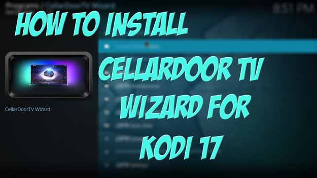 cellardoor tv kodi wizard