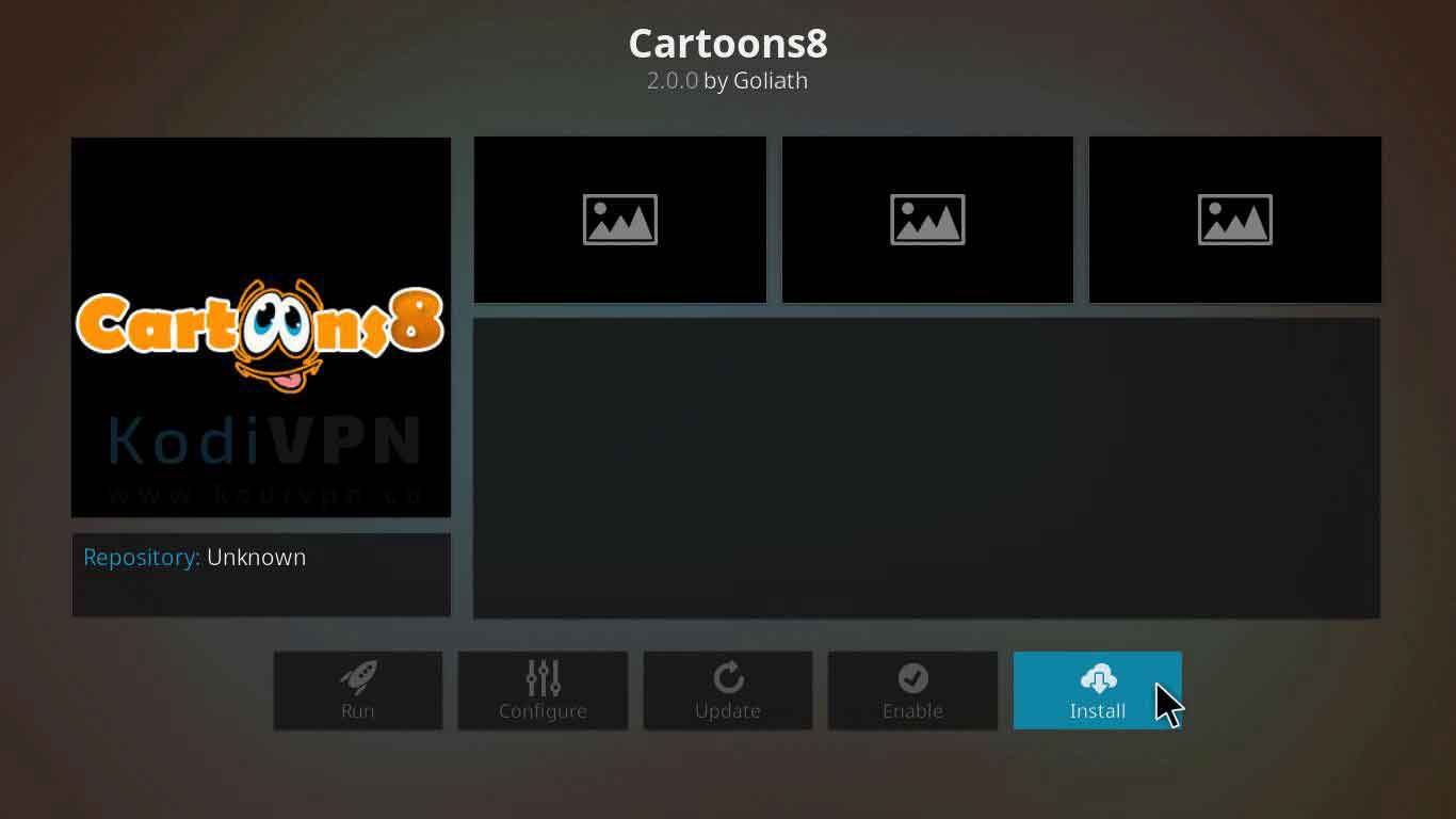 cartoons8 kodi setup