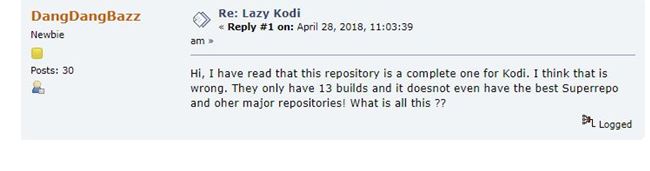 lazy repo review