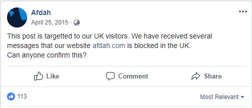 Why and Where is Afdah TV App Blocked?
