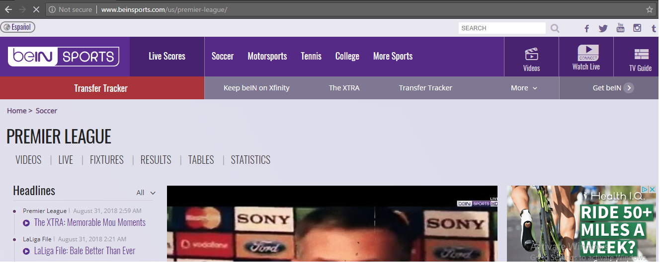 how to watch premier league on bein sports