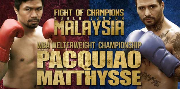 Where Can I watch Matthysse vs Pacquiao Online?