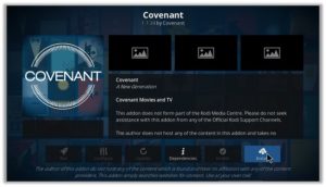 Covenant Installation Wizard