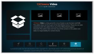 13Clowns Video Installation Wizard