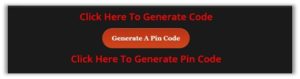 PinSystem Generate A Pin Code