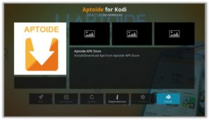 Aptoide For Kodi Installation Wizard