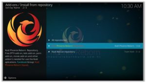Kodi Phoenix Reborn Repository