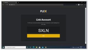 Plex Account Code Insertion