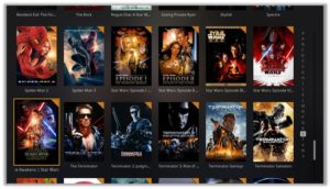 Plex Kodi Addon Movies List