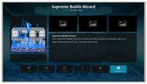 Supreme Builds Installation Wizard
